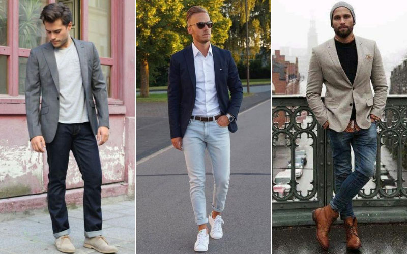 Cómo combinar blazers hombre