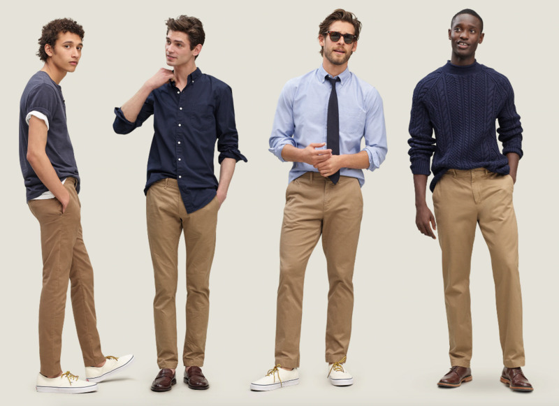 Cómo combinar pantalones beige hombre - VisteConClase.com