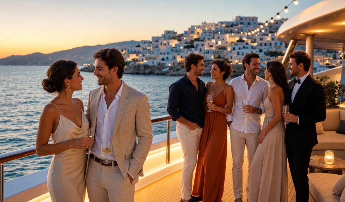 Dress code en cruceros por el Mediterráneo: looks para día, tarde y noche (sin fallar en la cena de gala)