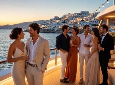 Dress code en cruceros por el Mediterráneo: looks para día, tarde y noche (sin fallar en la cena de gala)